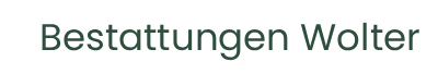 Bestattungen Wolter